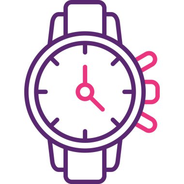 İzle. Web simgesi basit illüstrasyon