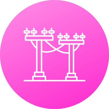 Modern b 'nin vektör illüstrasyonunda su ikonu yok