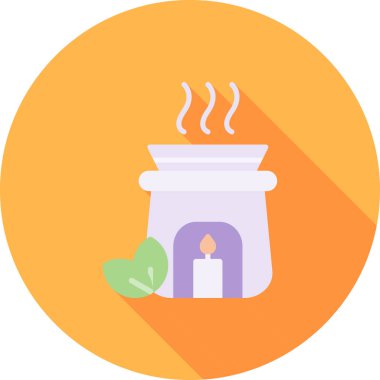 Mum. Web simgesi basit illüstrasyon