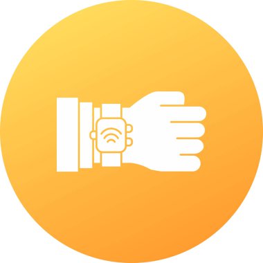 Kamerayı tutan bir elin vektör simgesi