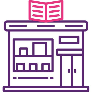 Kitap kitaplığı simgesi