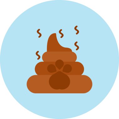 evcil köpek simgesi vektör illüstrasyonu