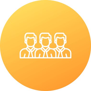 İnsan simgesinin vektör illüstrasyonu