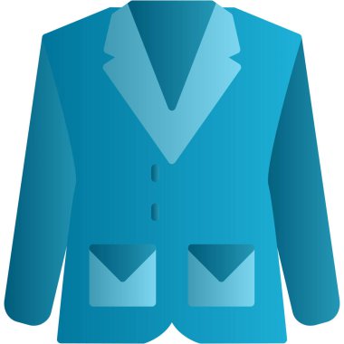 Ceket simge vektör çizim