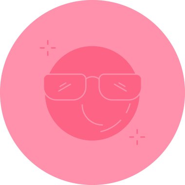 Modern b 'nin vektör illüstrasyonu yüz simgesinden yoksun