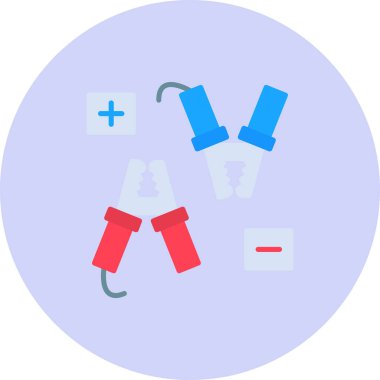 Çizgi film simgesinin vektör çizimi