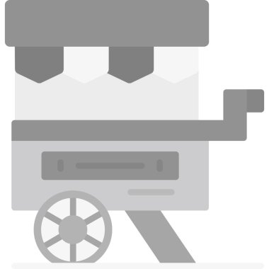 Tek bir simgenin vektör illüstrasyonu