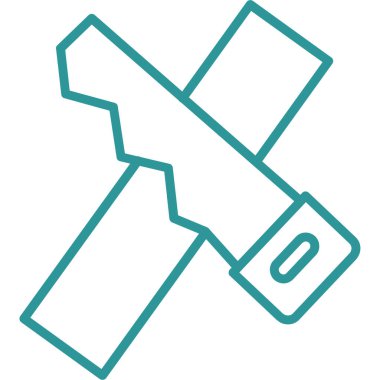 Çekiç ikonu vektör illüstrasyonu