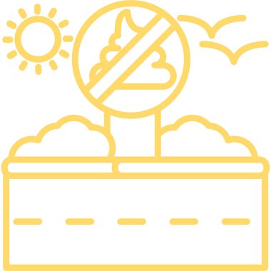 Güneş simgesinin vektör illüstrasyonu