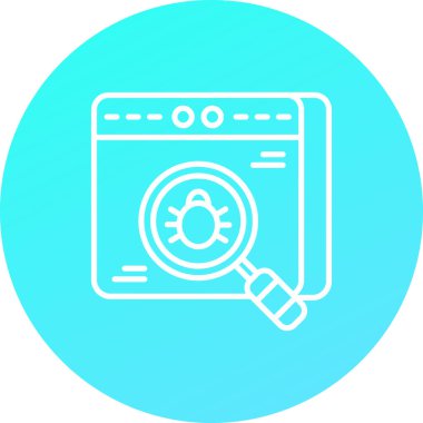 seo modern simgesinin vektör illüstrasyonu