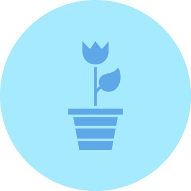 Bitkinin vektör illüstrasyonu