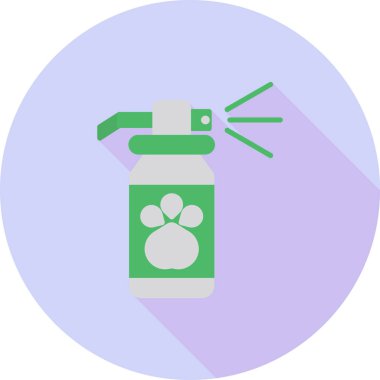 Sprey. Web simgesi basit illüstrasyon