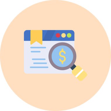 Web simgesi tasarımı. vektör illüstrasyonu