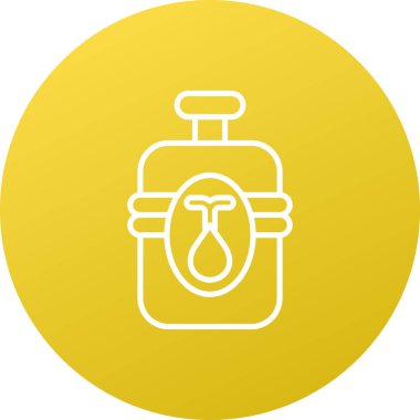 Su şişesi vektör illüstrasyon