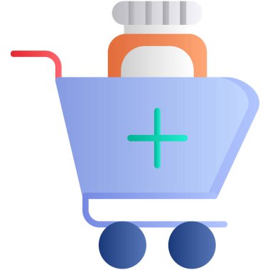 Alışveriş arabası çizimi