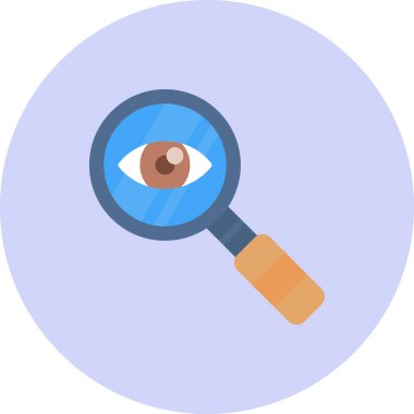 Ara. Web simgesi basit illüstrasyon