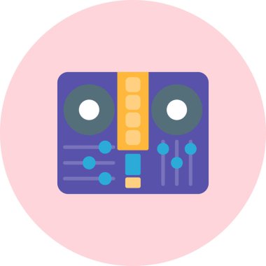 video simgesi vektör illüstrasyonu