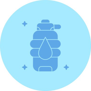 Bir su damlasının vektör çizimi