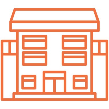 Yapı simgesinin vektör illüstrasyonu