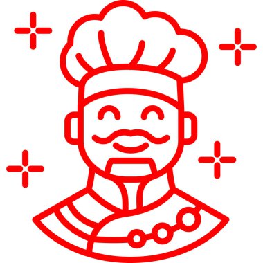 Şef Aşçı simgesi, anahat stili