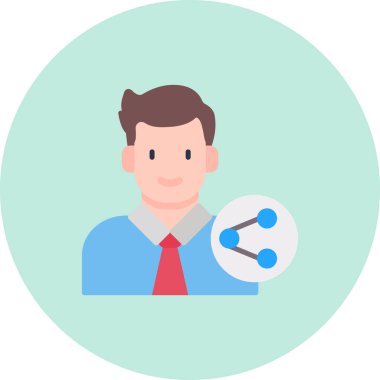 iş adamı vektör simgesi