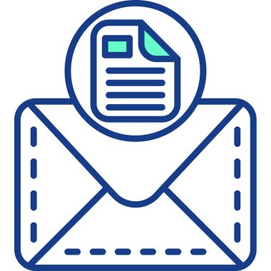 e-posta simgesi doldurulmuş özet biçimi