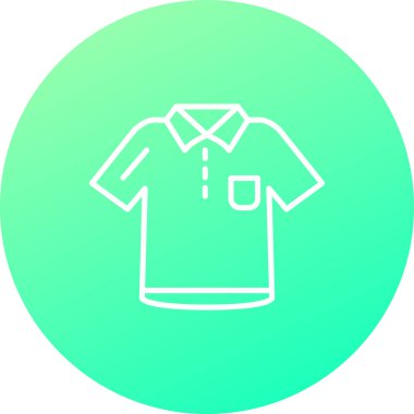 Eşsiz Kısa Vektör Satır Simgesi