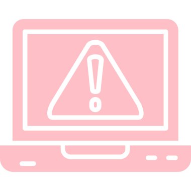 Uyarı simgesi vektör illüstrasyonu