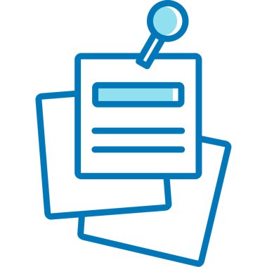 document icon. simple illustration of paper vector icons for web
