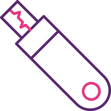 test simgesi vektör illüstrasyonu