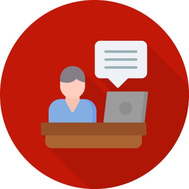 İş adamı vektör illüstrasyonu