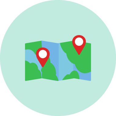 Konumu vektör simge işareti simge vektör çizim kişisel ve ticari kullanım için..