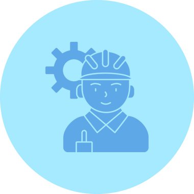 Beyni olan bir adamın vektör çizimi