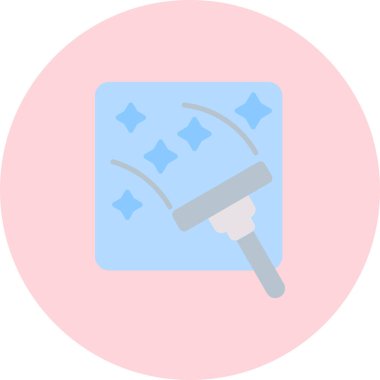 Fırça simgesi vektör illüstrasyonu