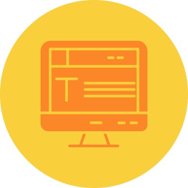 İş dünyası için web simgesi, iş dünyasının vektör illüstrasyonu