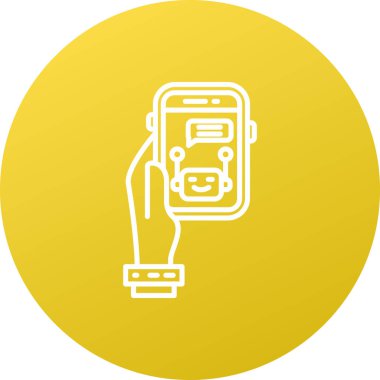 vektör telefon ico, vektör illüstrasyonu