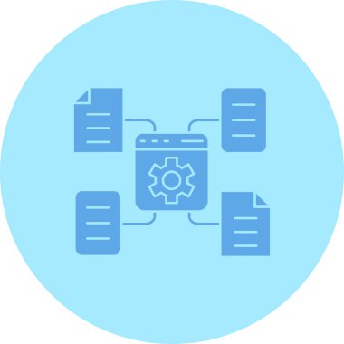 bulut depolama vektörü simgesi modern basit illüstrasyon