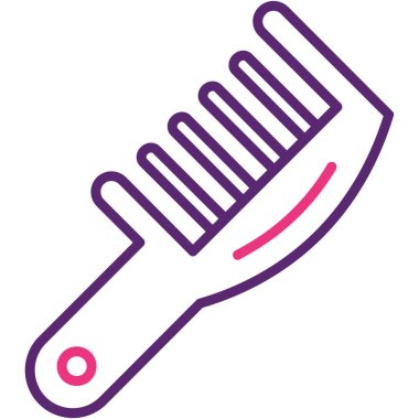 Tarak. Web simgesi basit illüstrasyon