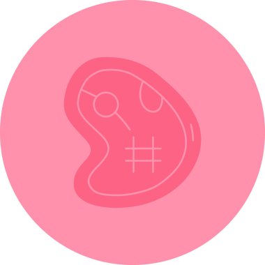 Bir insan simgesinin vektör illüstrasyonu