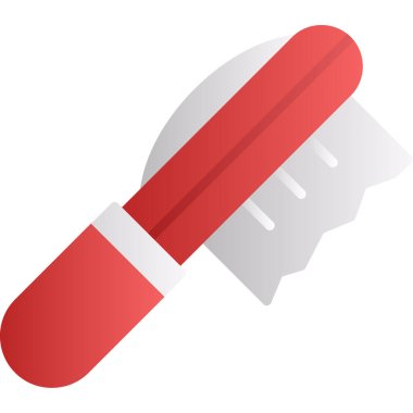 Ruj vektör simgesi. beyaz arkaplan rujunda izole edilmiş çizgi film vektör logosu.