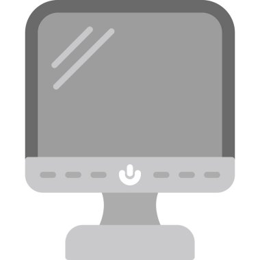 bilgisayar izleyici vektör simgesi