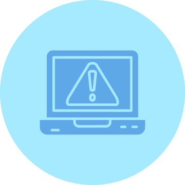 Bilgisayar. Web simgesi basit illüstrasyon