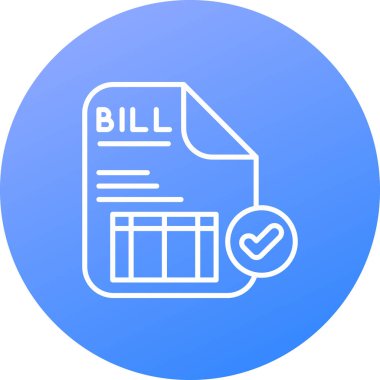 Dosya simgesinin vektör illüstrasyonu