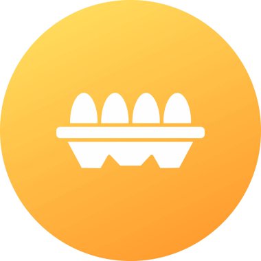 Kek. Web simgesi basit illüstrasyon