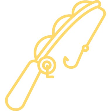 kanca ikon vektör illüstrasyonu