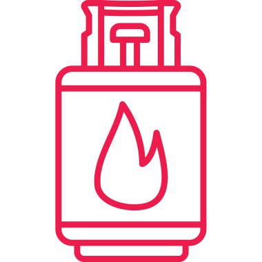 yanan mum simgesinin vektör illüstrasyonu