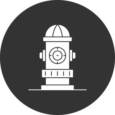 Benzin istasyonu simgesinin vektör illüstrasyonu