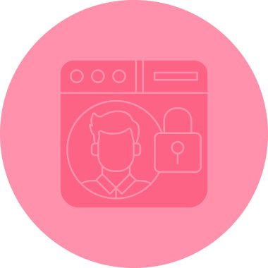 Mutfak simgesinin vektör çizimi