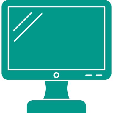 Ağ simgesi. monitör simgesi