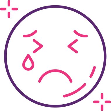 Özet biçiminde emoji yüz simgesi